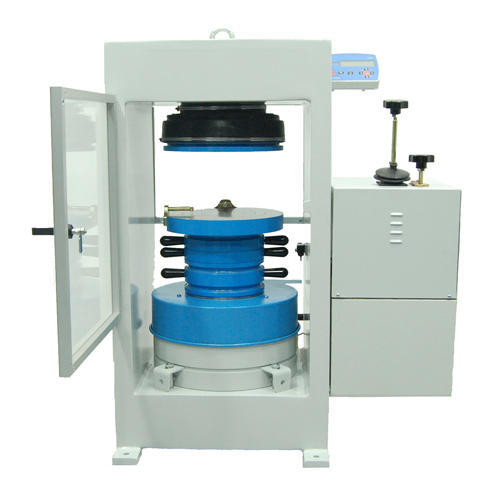 Semi Automatic Digital Compression Testing Machine Electrically cum Manually (Hand) Operated